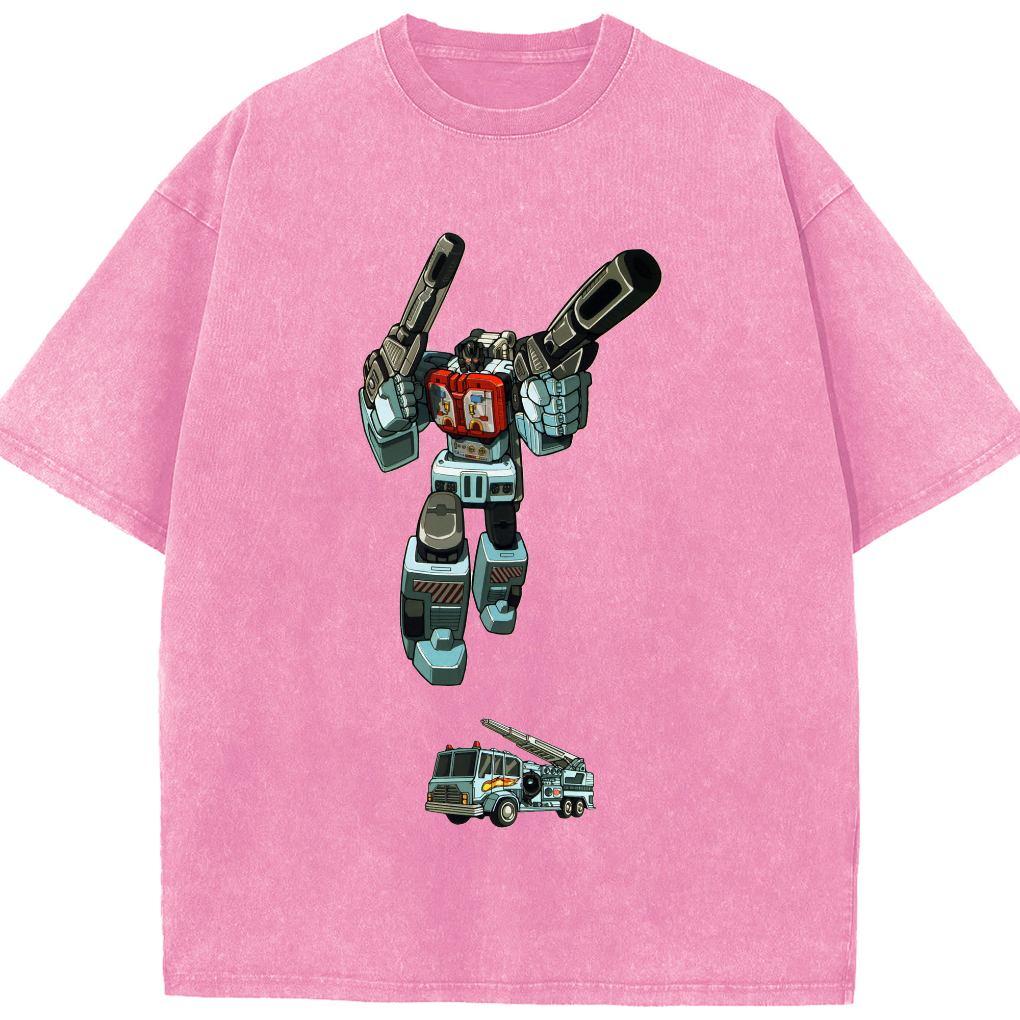 （画像用）  綿100% ヴィンテージ風 半袖Tシャツ（フロントプリント）